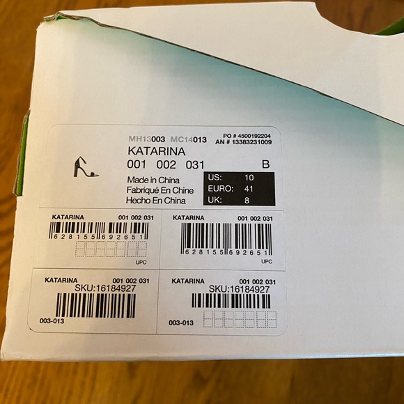 Black ankle strap Katrina Shoes Size 10 New with box - Picture 7 of 8